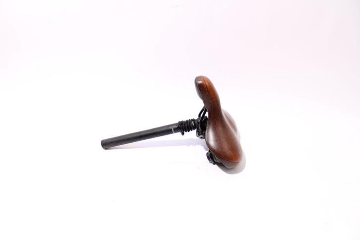 Bruin zadel | Selle Royal zadel | 27,2mm zadelpen, Fietsen en Brommers, Fietsonderdelen, Verzenden