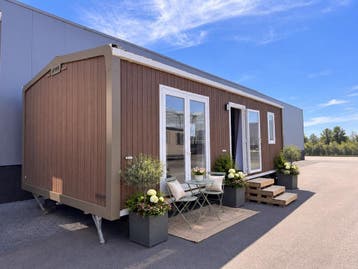 Nieuw IRM Riviera Suite chalet | 2 slaapkamers | OUTLET, Caravans en Kamperen