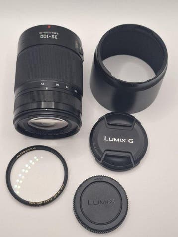 Panasonic Lumix GX Vario 35-100mm f2.8 Power OIS noir, Nieuw