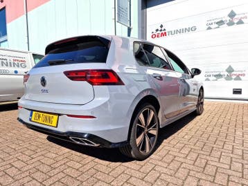 Diffuser geschikt voor Golf 8 | R-line Look| Hoogglans zwart, Volkswagen, Nieuw, Ophalen of Verzenden, Achter
