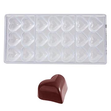 Bonbonvorm Chocolate World Hartje Bol (21x) 30x36x19 mm, Verzenden, Nieuw