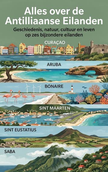 Alles Over De Antilliaanse Eilanden | Andries B.V. | Nieuw, Ophalen of Verzenden, Nieuw, Andries B.V.