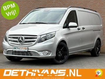 Mercedes-Benz Vito L3H1 | Financial Lease voor 439 p/mnd, Automaat, Stof, Gebruikt, Zwart