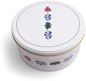 Boerenbont Koekjestrommel koekblik rond 24cm (Huishouden), Verzenden, Nieuw, Aardewerk, Overige typen
