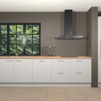 Zijdegrijze keuken Elzas 40520, Verzenden, Nieuw