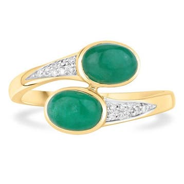 Ring - 14 karaat Geel goud, 14k geel goud - 1.90ct. tw., Nieuw