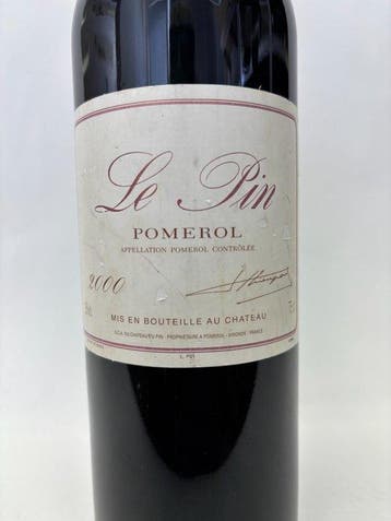 2000 Le Pin - Pomerol - 1 Fles (0,75 liter), Nieuw