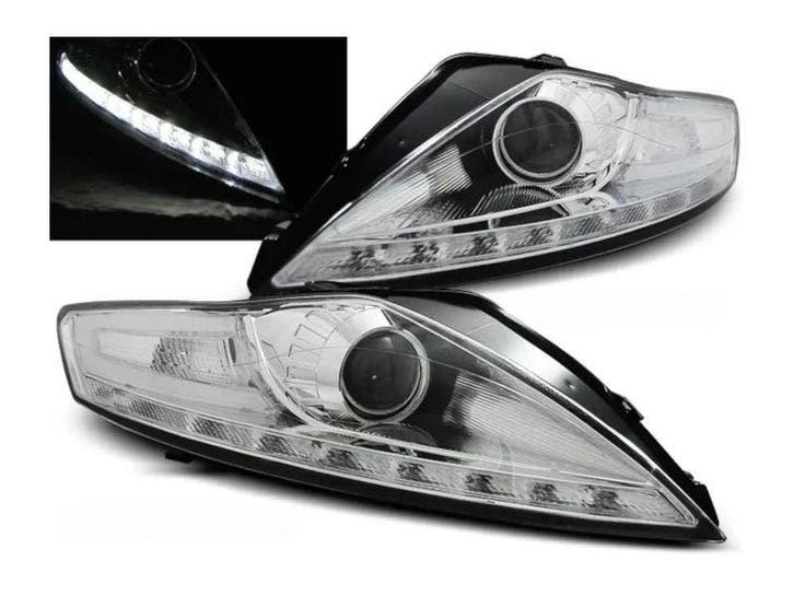 Daylight Chrome koplampen geschikt voor Ford Mondeo, Auto-onderdelen, Verlichting, Nieuw, Ford, Verzenden