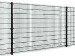 Veiling - Dubbelstaaf hekwerk zwart 2,03 x 149m, Nieuw