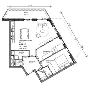 Appartement Charlotte van Montpensierlaan in Amstelveen, Noord-Holland, Appartement, Amstelveen
