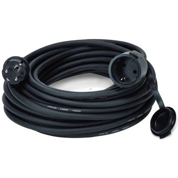 Verlengkabel - 25 Meter - 3x1,5mm -  Aarding - max 3680W, Ophalen of Verzenden, Nieuw