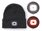 Technosmart Muts met LED Verlichting – Grijze Beanie –, Verzenden, Nieuw