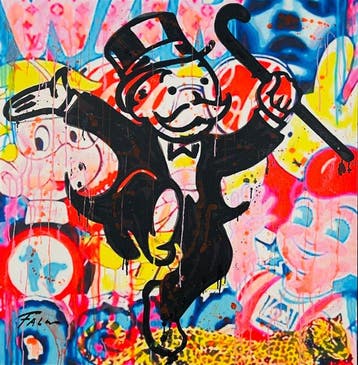 Joaquim Falco - MR MONOPOLY IS HAPPY XL