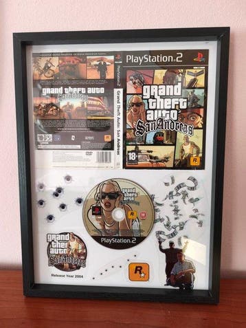 Sony - Playstation 2 (PS2) - Diorama GTA San Andreas -, Nieuw