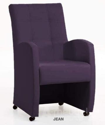 Eetkamerstoel Jean - eetkamerstoelen - Paars, Huis en Inrichting, Stoelen, Nieuw, Stof
