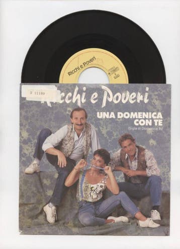 Ricchi E Poveri – Una Domenica Con Te / Una Musica (1-7-Vin, Ophalen of Verzenden, Nieuw in verpakking