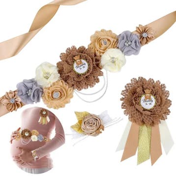 3-delige Babyshowerset Sweet Bear van 12,95 voor 9,95!, Verzenden, Nieuw, Versiering, Geboorte of Huwelijk