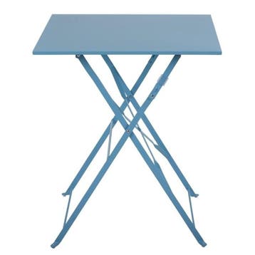 Inklapbare Tafel | Staal | Turquoise | In-/Outdoor |, Verzenden, Nieuw in verpakking