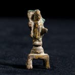 Oud-Chinees, Sui-dynastie Brons Verguld bronzen figuur van, Antiek en Kunst