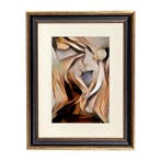 Fotolijst Venice Zwart/Goud 60x60 cm, Huis en Inrichting, Woonaccessoires | Lijsten, Nieuw