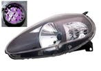 Fiat Grande Punto 2008-2012 Koplamp Zwart Links (Koplampen), Verzenden, Nieuw, Fiat