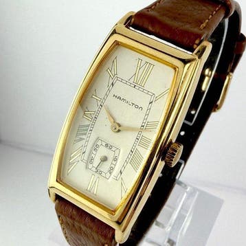 Hamilton - Vintage - Zonder minimumprijs - 6254 - Heren -, Sieraden, Tassen en Uiterlijk, Nieuw