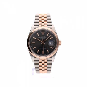 Rolex Datejust 36mm Oystersteel & Everose Gold 126201;..., Overige merken, Overige materialen, Ophalen of Verzenden, Zo goed als nieuw