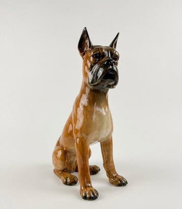 Goebel - Beeldje - Grande figurine Boxer assise (33 cm) -