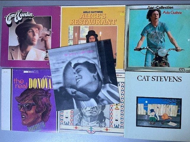 Fairground Attraction, Tim Hardin, Arlo Guthrie, Cat Stevens, Cd's en Dvd's, Vinyl Singles