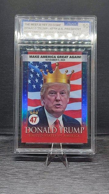 DONALD TRUMP 47th U.S. President - 1 Card, Nieuw
