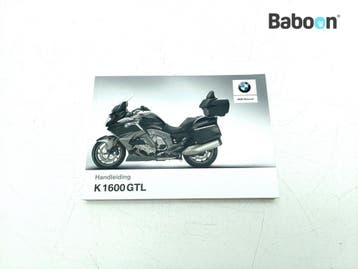Instructie Boek BMW K 1600 GTL 2017-> (K1600GTL K48) Dutch, Verzenden, Gebruikt