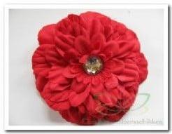Gerbera met clip Rood Zijden bloem bv voor corsage, Ophalen of Verzenden, Nieuw
