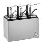Bereila Sausdispenser met 3 pompen | 3 x 3,5 Liter, Verzenden, Nieuw in verpakking