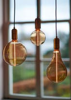 Bailey Spiraled Laser G125 E27 2W 130lm 2200K Goud LED Fi..., Ophalen of Verzenden, Nieuw