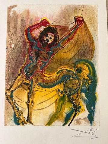 Salvador Dali (1904-1989) - Le Centaure de Crête