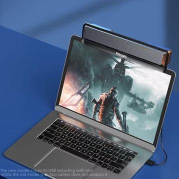 Desktop Soundbar Bluetooth – Compacte HiFi USB Speaker, Verzenden, Nieuw