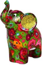 Pomme pidou Olifant Darcy | Spaarpot | Small | Green Elep..., Verzamelen, Verzenden, Nieuw