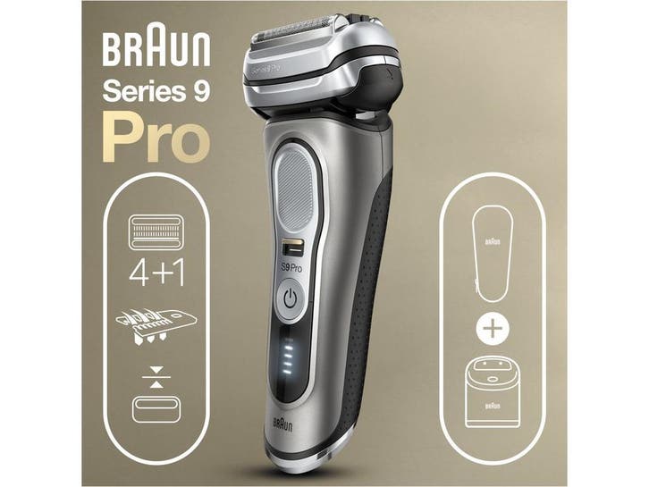 Braun Series 9 Pro 9465cc - Elektrisch Scheerapparaat - Wet, Sieraden, Tassen en Uiterlijk, Uiterlijk | Gezichtsverzorging, Zo goed als nieuw