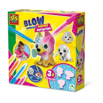 Ses airbrush speelgoed puppys verr van €14,99 voor €7,49, Kinderen en Baby's, Ophalen of Verzenden, Nieuw