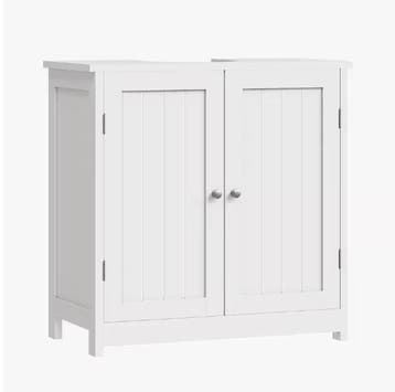 Wastafel Onderkast 60 cm – Badkamerkast met Deuren, Verzenden, Nieuw