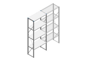 Beginsectie Nedcon SF Legbordstelling 2500x970x500mm hxbxd 4