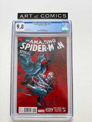 The Amazing Spider-Man (Vol. 3) #20.1 - CGC 9.8 - 1 Graded, Boeken, Nieuw