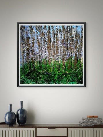 Alessio Mazzarulli - From green to life (n.233) - abstract, Antiek en Kunst