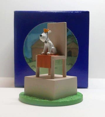 Tintin -  Tintin au Congo -Scène cube : Milou sur le, Nieuw