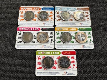 Nederland. Coin Card 2014/2018 Ik hou van Holland (5