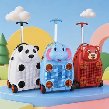 Leuke Kinder Koffer - Zitten, Trekken & Reizen met Dieren De, Verzenden, Nieuw