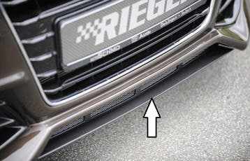 Rieger spoilerzwaard | A4 (B8/B81): 11.07-12.11 (tot Facelif, Verzenden, Nieuw, Audi