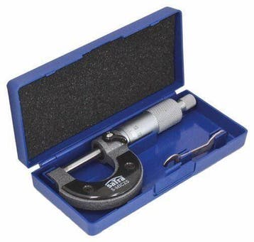 Micrometer - Schroefmaat 0 Tot 25 Mm - Buitenschroefmaat Sch, Ophalen of Verzenden, Nieuw, Overige typen