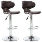 Kunstleer Barstoelen 2st | 57% Korting Nu!, Huis en Inrichting, Ophalen of Verzenden, Nieuw, Inclusief barstoelen
