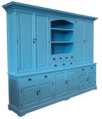 Buffetkast turquoise Driel 300cm, Ophalen of Verzenden, Nieuw